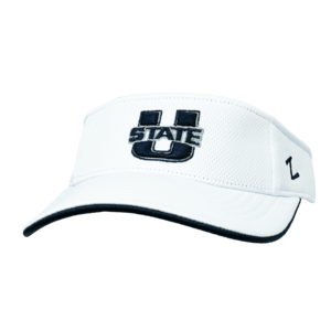 U-State Aggies White Aggies Visor